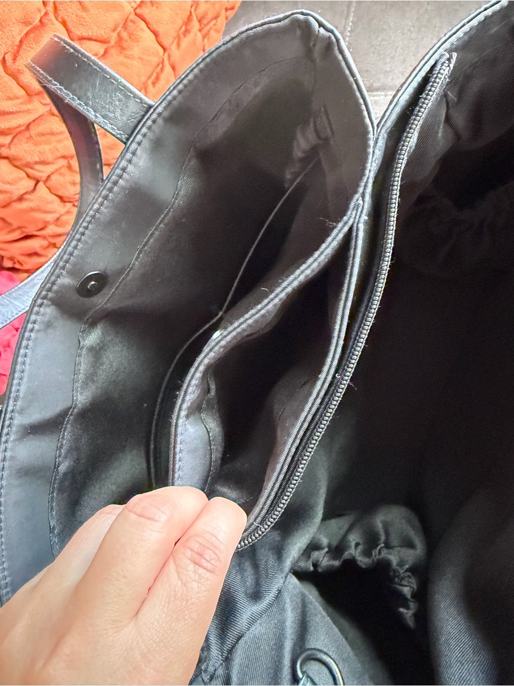 BEIS Commuter Tote Bag in Black - Picture 10 of 13